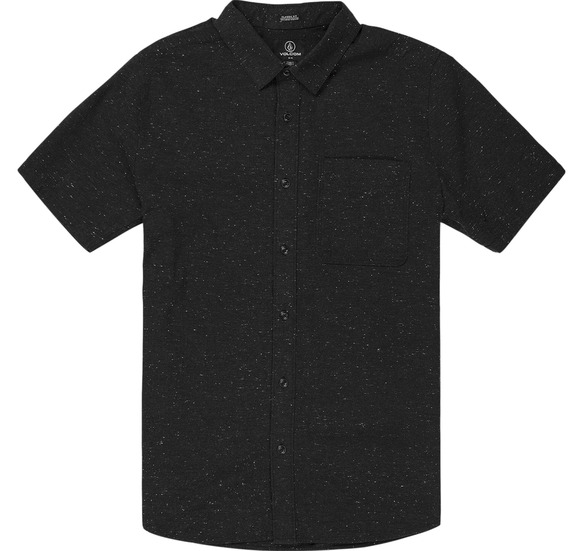 Volcom Other - Volcom Men Date Knight Short Sleeve Shirt Black Size XL